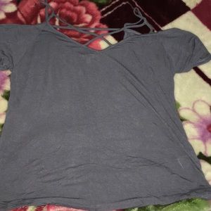 SOLD Charlotte Russe cold shoulder top❤️